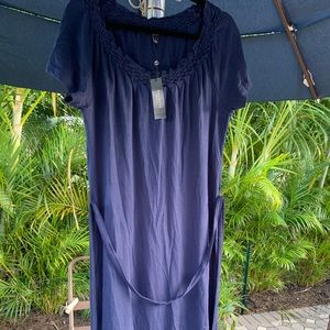 BNWT Blue Braided Dress